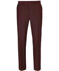 Burgundy Double Breasted Skinny Fit Suit