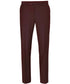 Burgundy Double Breasted Skinny Fit Suit