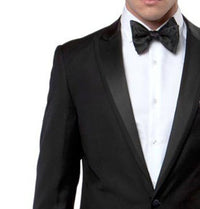 Black Slim Men's Tuxedo Suit