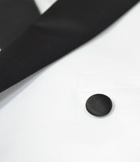 White Double Breasted Tuxedo with Shawl Lapel
