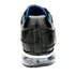 Men's Belvedere Magnus Patchwork Ostrich leg Sneaker in Black