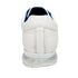 Men's Belvedere Magnus Patchwork Ostrich leg Sneaker in White