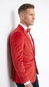 Men’s Red Dinner Jacket, Formal Tuxedo Evening Jacket for Weddings Prom and Parties