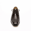 Marco Di Milano Men's Brown Caiman Lizard Derby Shoes Toluca