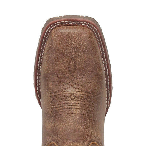 Laredo Martie Tan Broad Square Toe Boots for Men