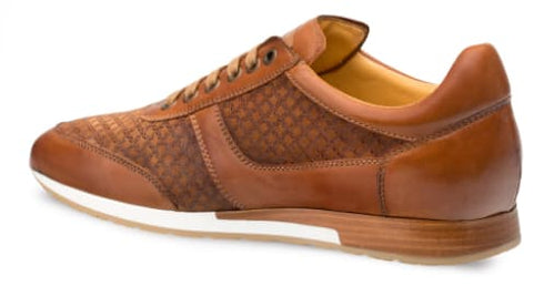 Maxim Calfskin/Suede Tan By Mezlan Made In Spain Brand