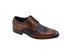 Medallion Wing-tip Basket Weave Four Eyelets Oxford