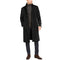 Mens Columbia Classic-Fit Black Overcoat Classic-fit