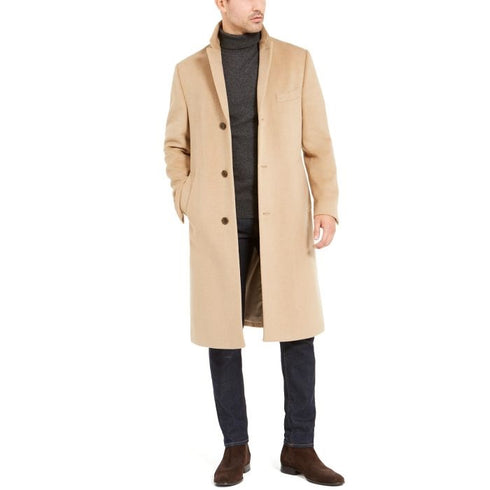 Mens Columbia Classic-Fit Camel Overcoat