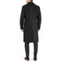 Mens Columbia Classic-Fit  Charcoal Overcoat