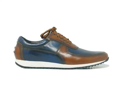 Men's Calfskin Leather Sneaker Carrucci