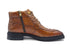 Men's Lace-up Boots Alligator Embossed