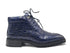 Men's Lace-up Boots Alligator Embossed - Carrucci Shoes