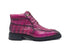 Men's Lace-up Boots Alligator Embossed - Carrucci Shoes