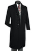 Men's Full Length Wool & Cashmere Overcoat