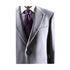 Men's Gray Overcoat - Grey Wool Two Button Long Men's Dress Topcoat - Winter Coat