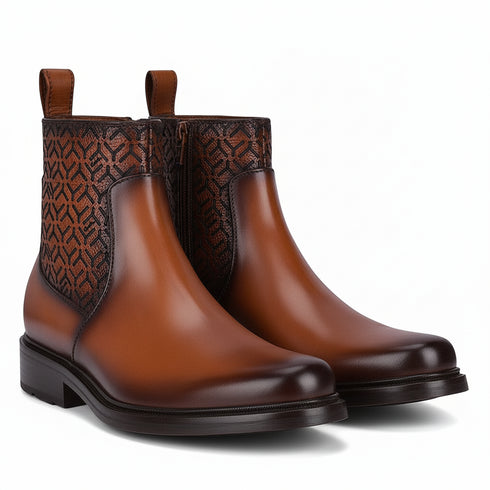 Honey Hand Painted Dress Shoe