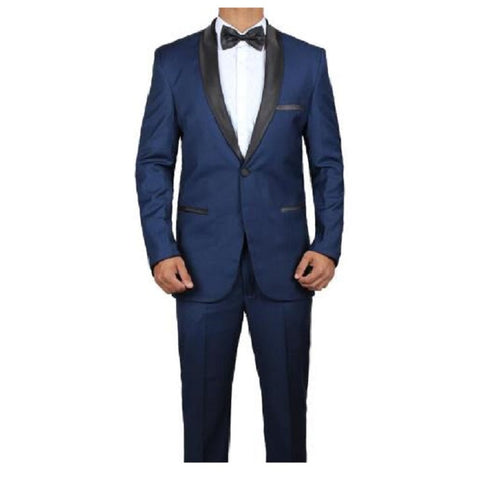 Men's James Bond Outfit Midnight Blue Tuxedo Skyfall