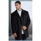 Men's Overcoat 3 Buttons Men's Dress Coat Under Front Placket Heavy overcoat - Men's Wool Blend topcoat