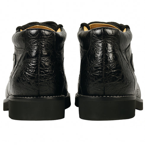 Men's Wild West Boots Caiman and Ostrich Skin Shoe 2ZA050205