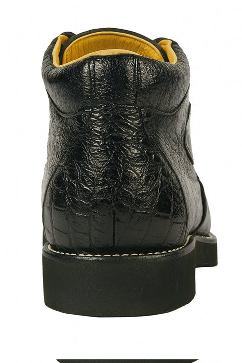 Men's Wild West Boots Caiman and Ostrich Skin Shoe 2ZA050205