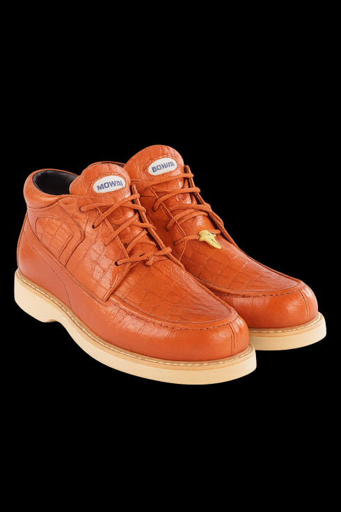 Men's Wild West Boots Caiman and Smooth Ostrich Skin Shoe 2ZA052803