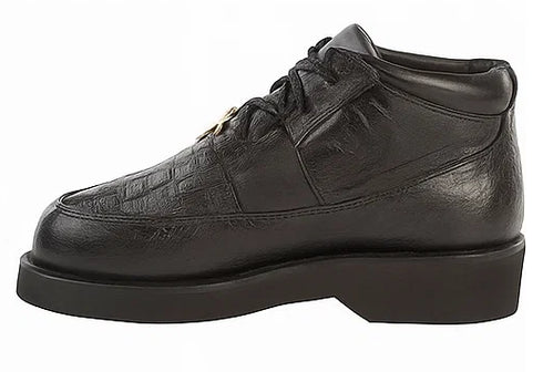 Men's Wild West Boots Caiman and Smooth Ostrich Skin Shoe 2ZA052805