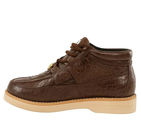 Men's Wild West Boots Caiman and Smooth Ostrich Skin Shoe 2ZA052807