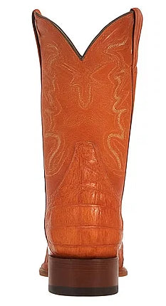 Men's Wild West Caiman Belly Skin Rodeo Toe Boots 281882