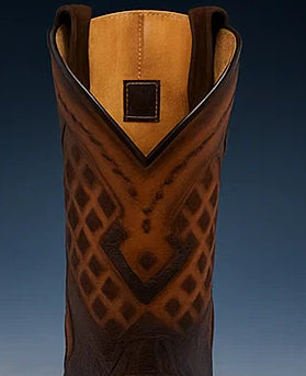 Men's Wild West Caiman Belly Square Toe Boot 2768215