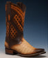 Men's Wild West Caiman Belly Square Toe Boot 2768215