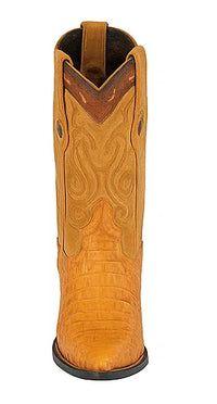 Men's Wild West Caiman Tail Skin 3X Toe Boots 29501-C