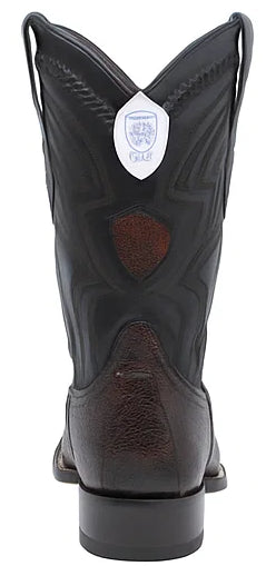 Men's Wild West Ostrich Leg Ranch Toe Boots 2824L05