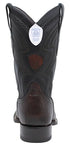 Men's Wild West Ostrich Leg Ranch Toe Boots 2824L05