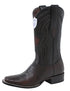 Men's Wild West Ostrich Leg Ranch Toe Boots 2824L05