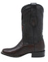Men's Wild West Ostrich Leg Ranch Toe Boots 2824L05
