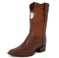 Men's Wild West Ostrich Leg Ranch Toe Boots 2824L05