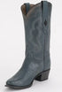 Men's Wild West Ostrich Leg Skin J Toe Boots 29905