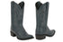 Men's Wild West Ostrich Leg Skin J Toe Boots 29905