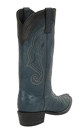 Men's Wild West Ostrich Skin 3X Toe Boots 29503-B