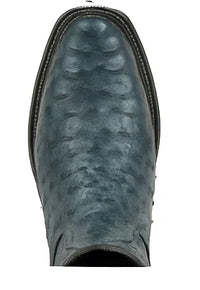 Men's Wild West Ostrich Skin 3X Toe Boots 29503-B