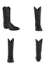 Men's Wild West Ostrich Skin J Toe Boots 29903-A