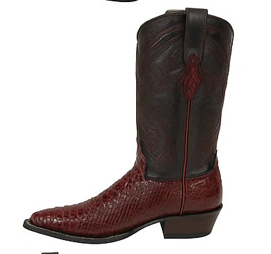 Men's Wild West Python Skin J Toe Boots 29957