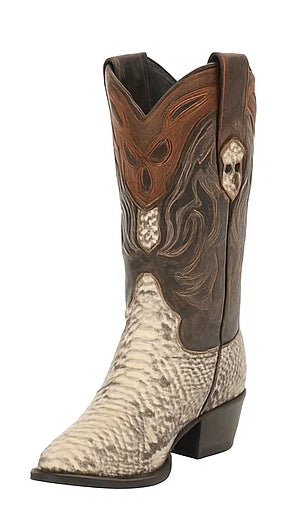 Men's Wild West Python Skin J Toe Boots 29957