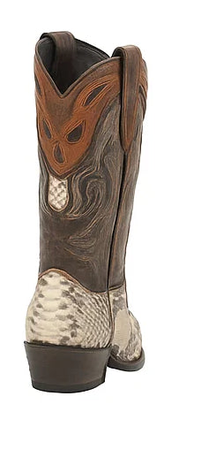 Men's Wild West Python Skin J Toe Boots 29957