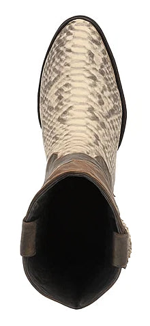 Men's Wild West Python Skin J Toe Boots 29957