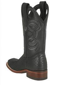 Men's Wild West Python Skin Rodeo Toe Boot 2818G5705