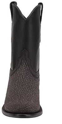 Men's Wild West Shark Skin Dubai Toe Short Boots 279B09