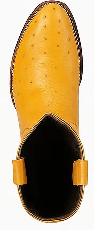 Men's Wild West Smooth Ostrich Skin J Toe Boots 29904