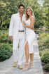 Mens Colin Farrell Miami Vice White Suit